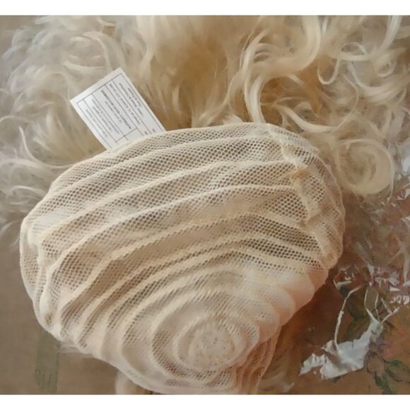 Wig Blonde Mullet Synthetic Hair Halloween costume small medium unisex - Picture 8 of 11